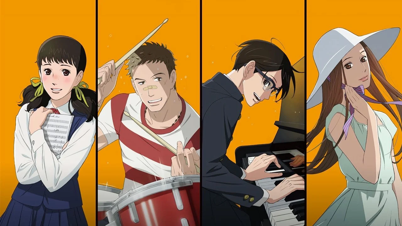 Kids on the Slope - Backdrop