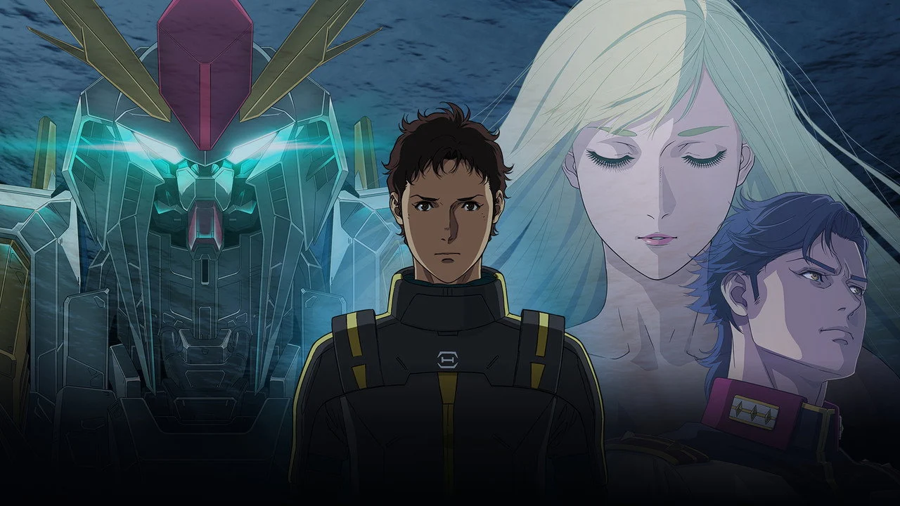 Mobile Suit Gundam Hathaway: El Hechizo de una Ninfa - Backdrop