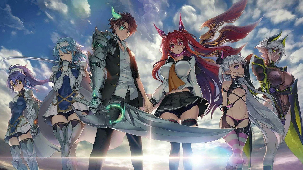 Shinmai Maou no Testament - Backdrop