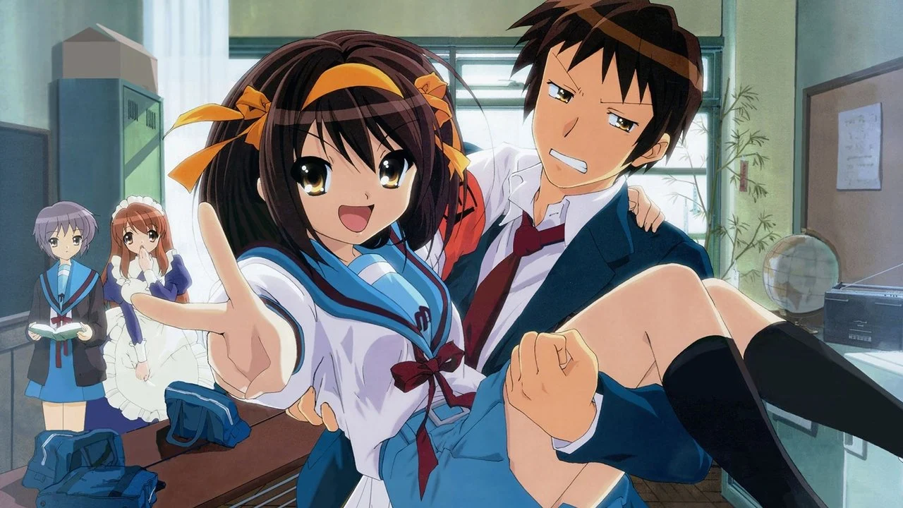 The Melancholy of Haruhi Suzumiya - Backdrop