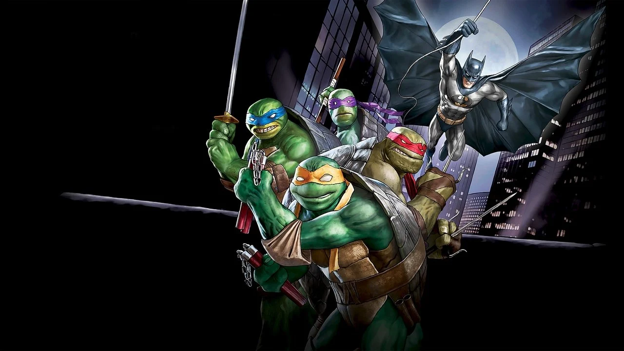 Batman y las Tortugas Ninja - Backdrop