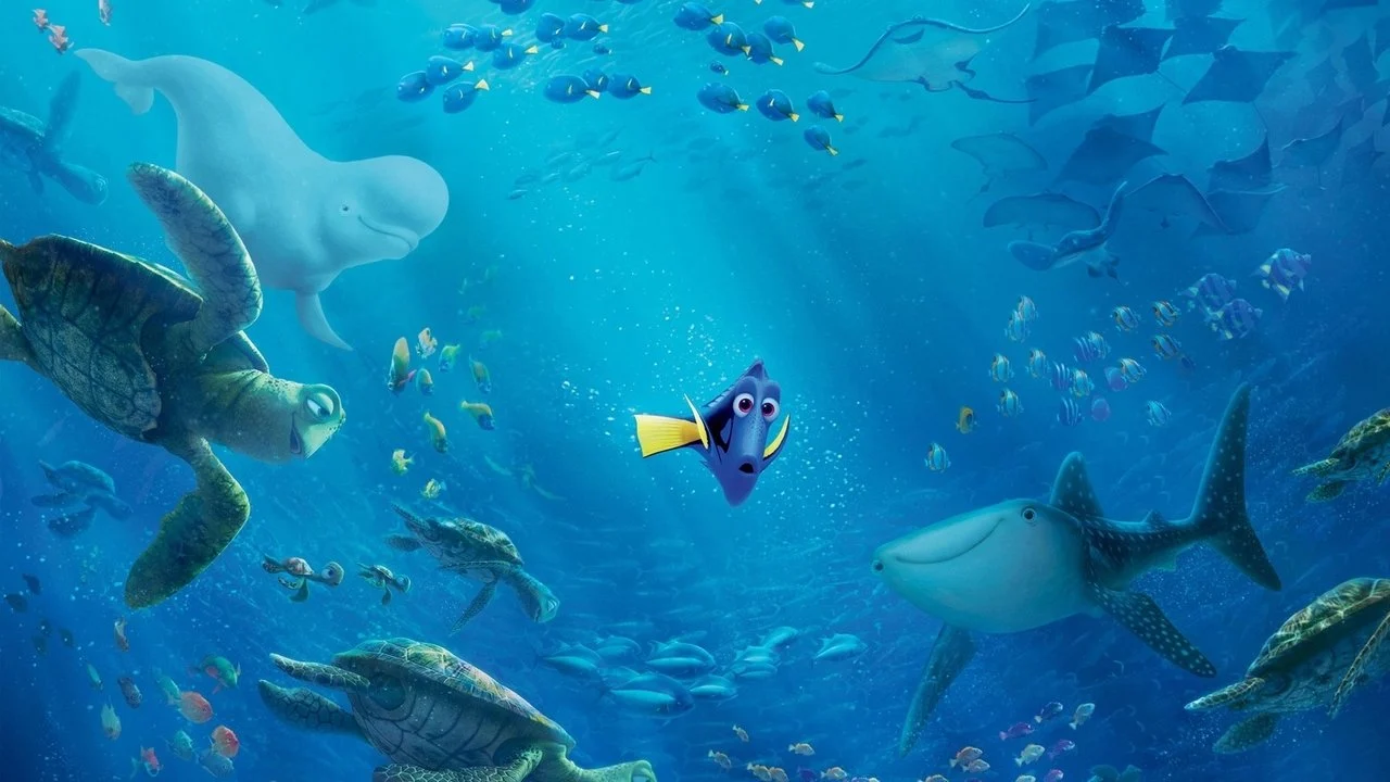 Buscando a Dory - Backdrop