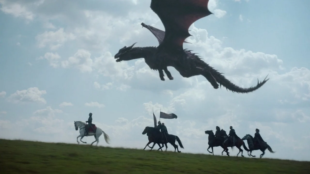 Corazón de Dragón: La Batalla por el Fuego del Corazón - Backdrop