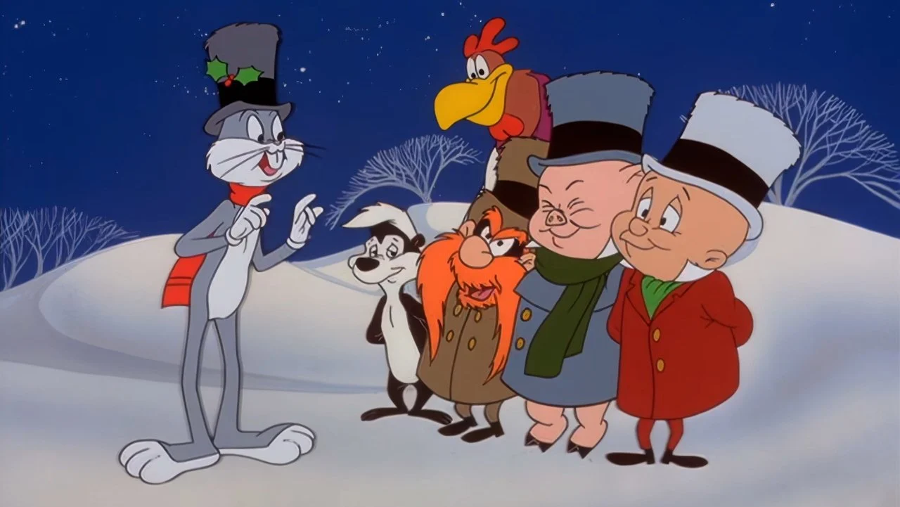 Cuentos de Navidad de Bugs Bunny - Backdrop