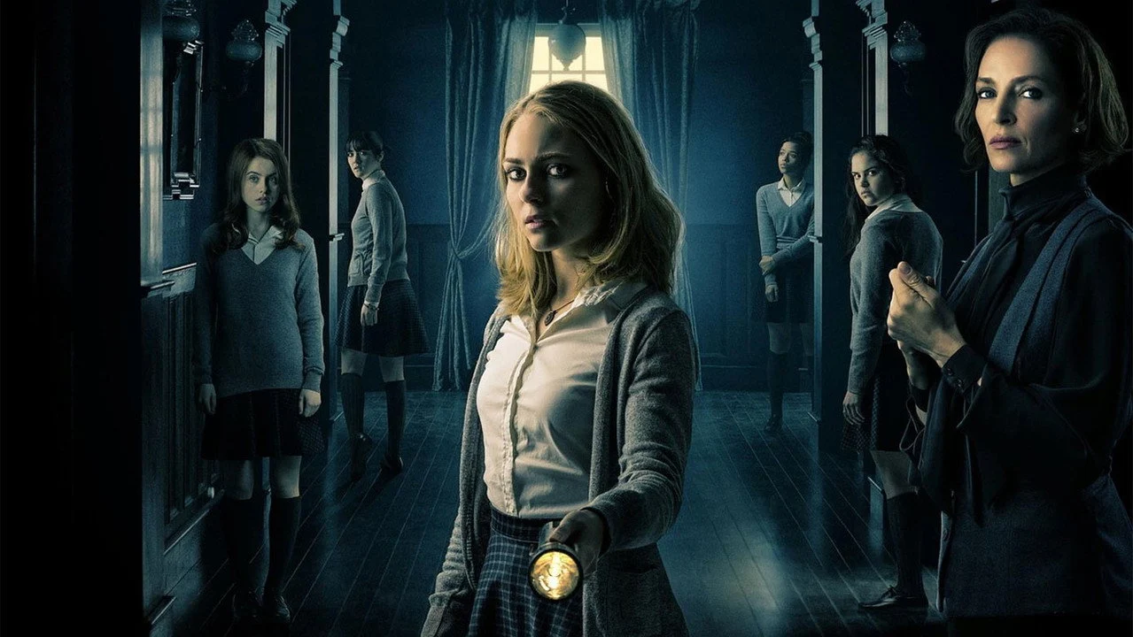 Down a Dark Hall - Backdrop