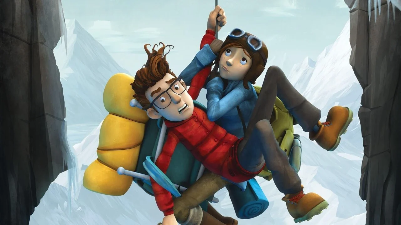 El Monstruo de las Nieves: Las Aventuras de Nelly y Simon - Backdrop