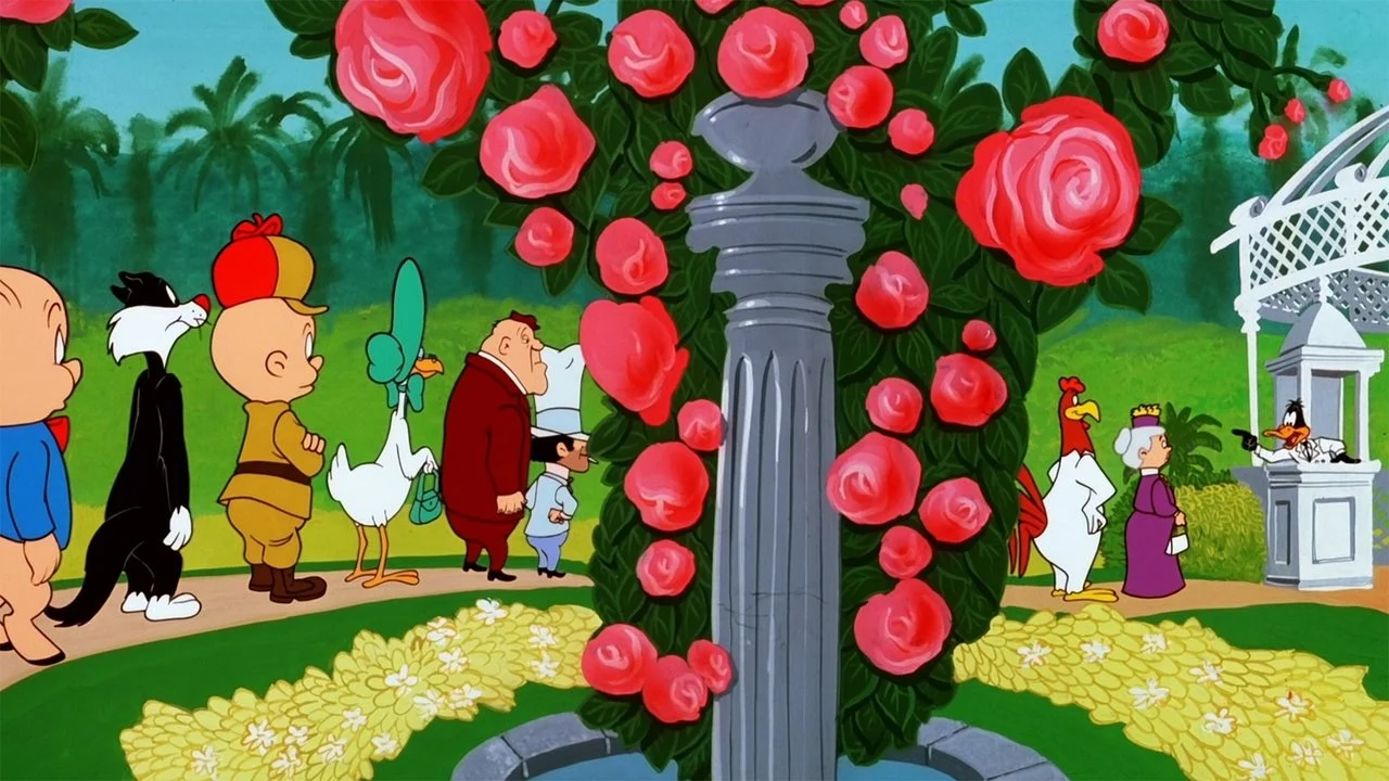 El Pato Lucas en la Isla Fantástica - Backdrop