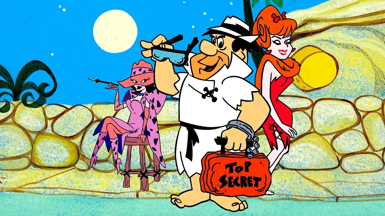 El Super Agente Picapiedra - Backdrop