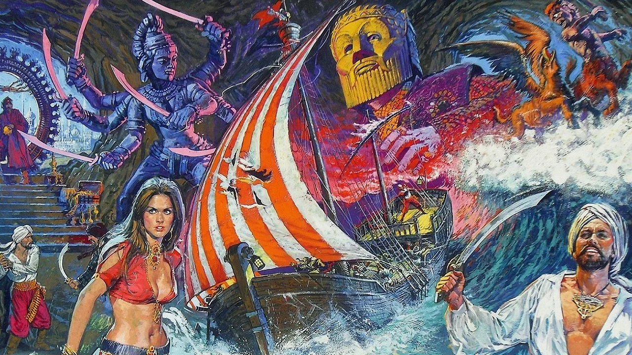El Viaje Fantástico de Simbad - Backdrop
