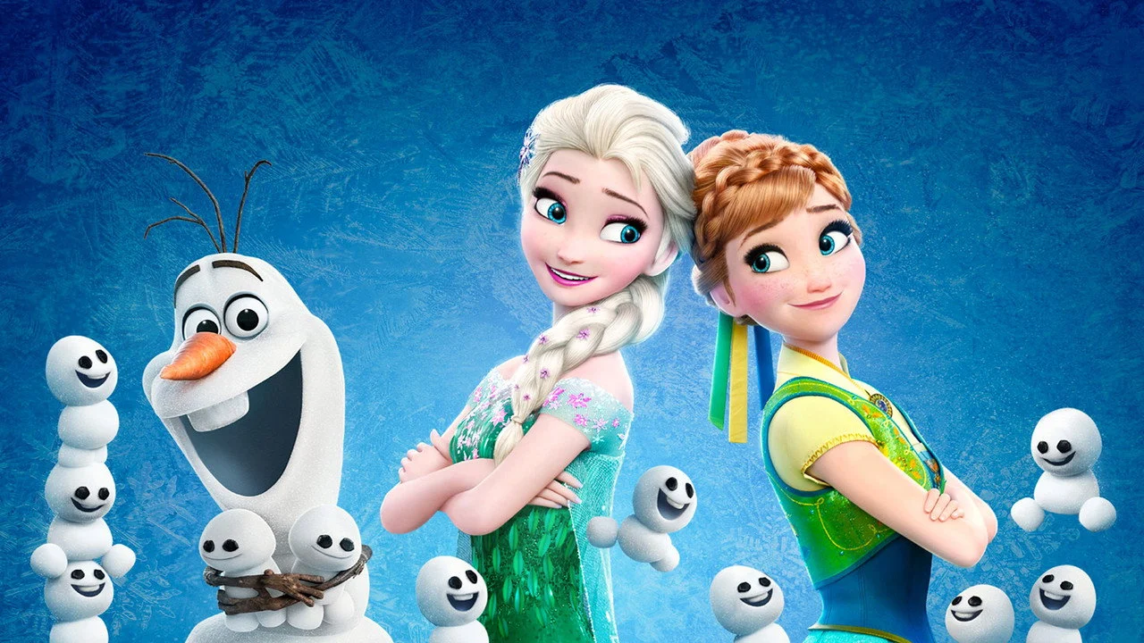 Frozen Fiebre Congelada - Backdrop