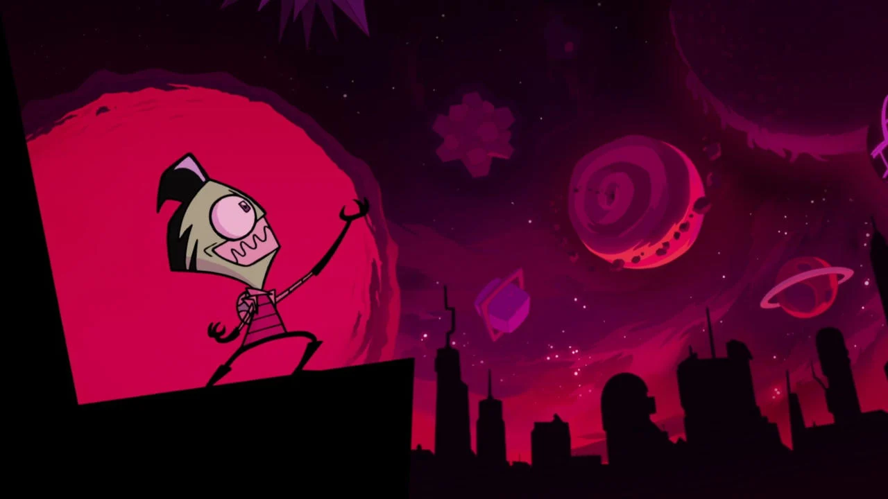 Invasor Zim y El Poder Del Florpus - Backdrop