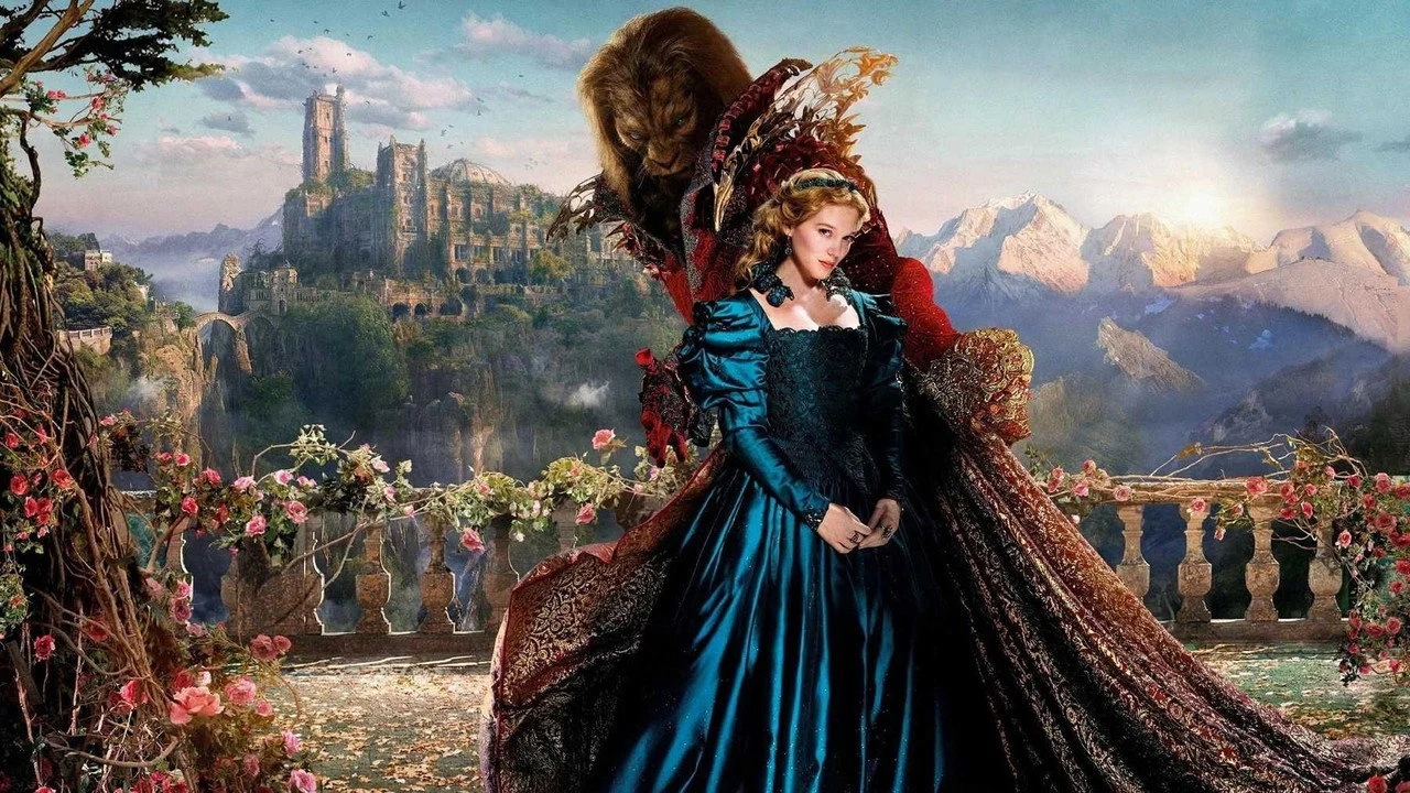 La Bella y la Bestia - Backdrop