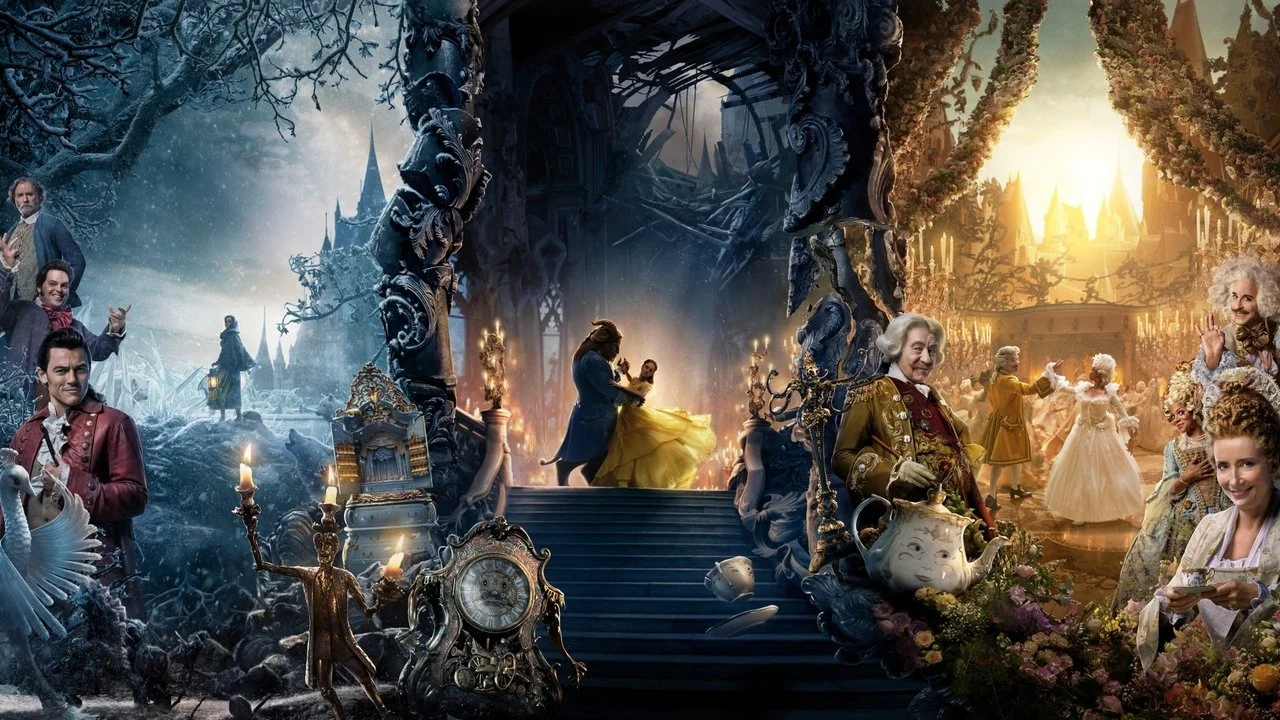 La Bella y la Bestia - Backdrop