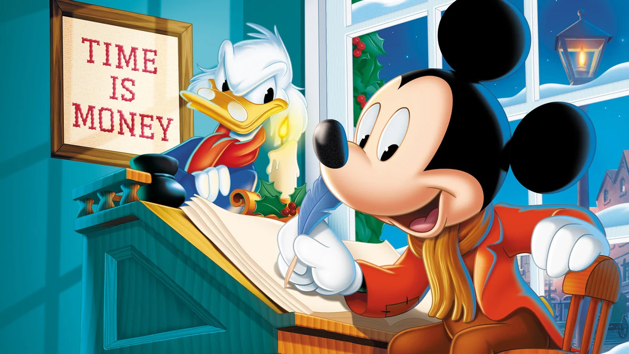 La Navidad De Mickey - Backdrop