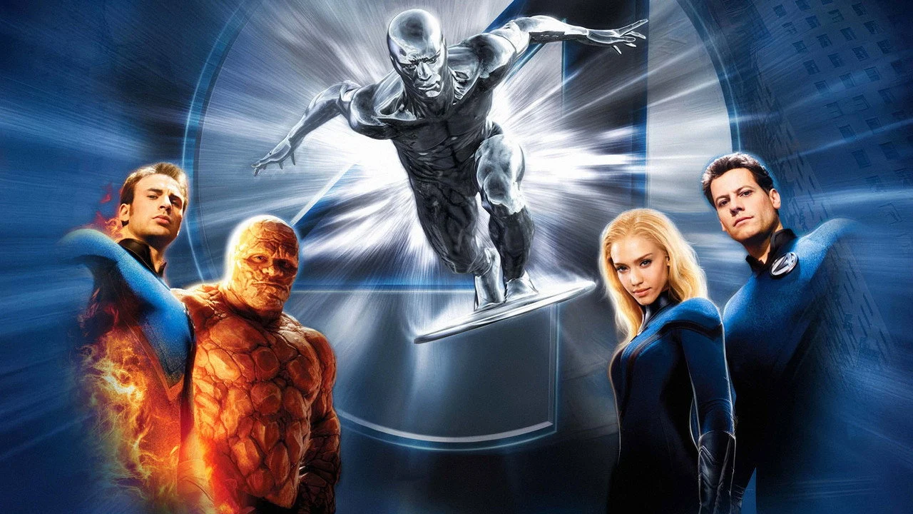 Los 4 Fantásticos y Silver Surfer - Backdrop