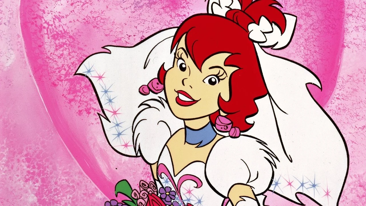 Los Picapiedra: La Boda de Pebbles - Backdrop