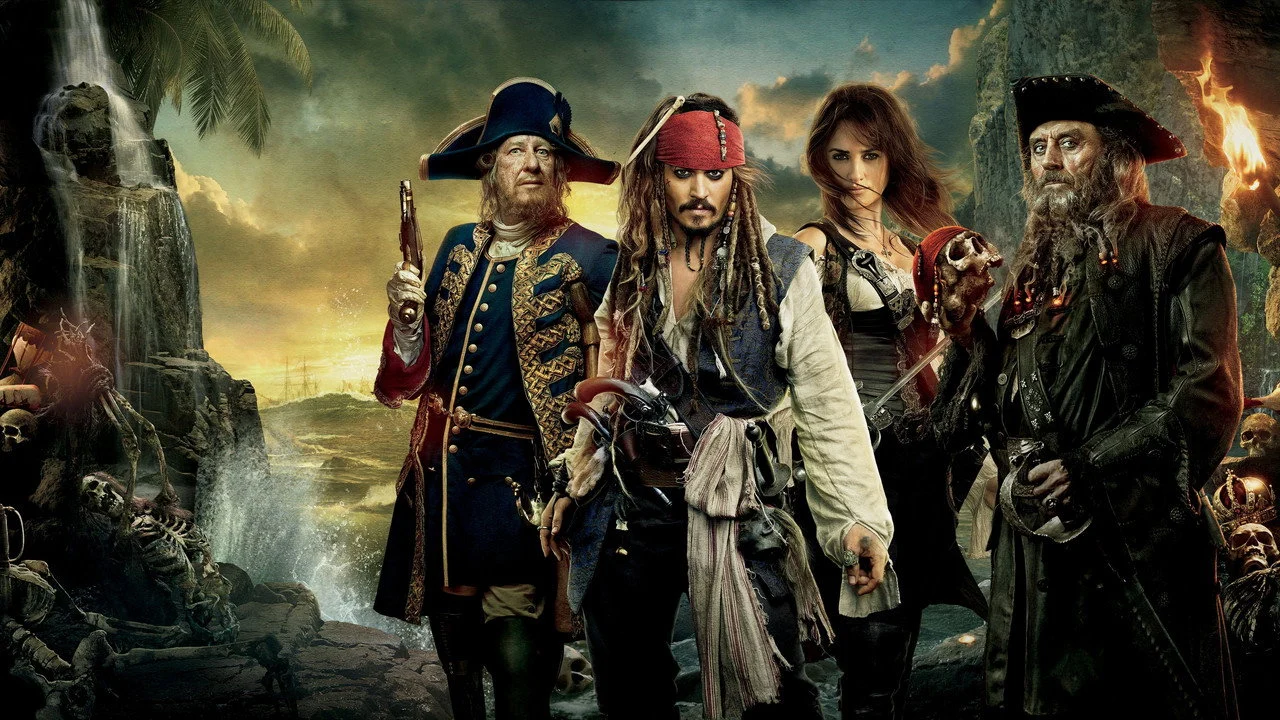 Piratas del Caribe 4: Navegando Aguas Misteriosas - Backdrop
