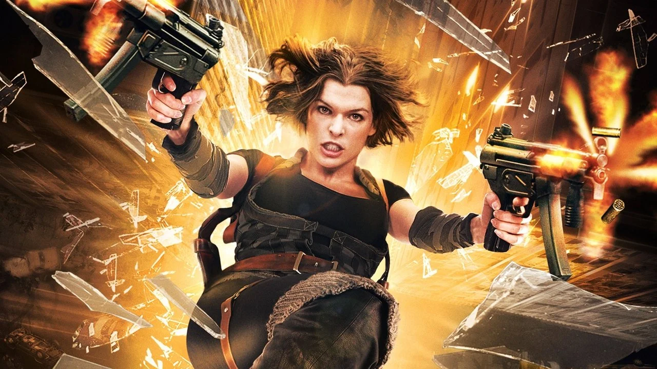 Resident Evil 4: La Resurrección - Backdrop