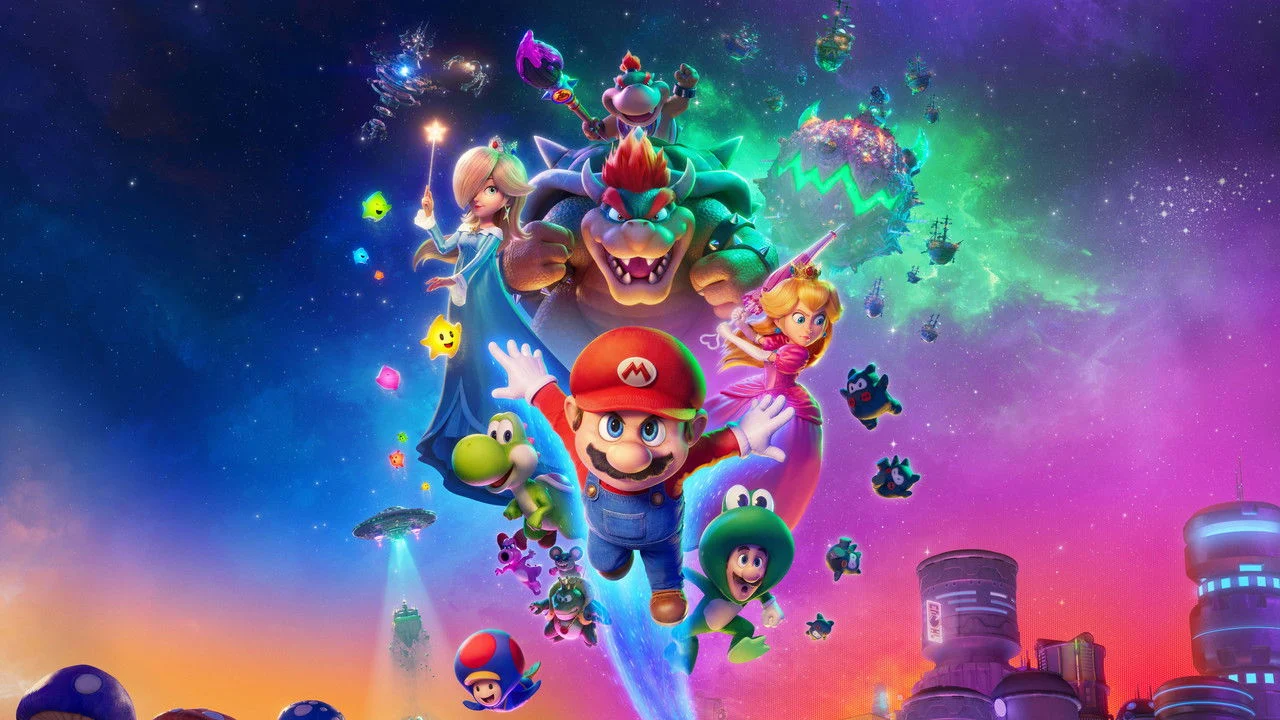 Super Mario Galaxy: La Película - Backdrop