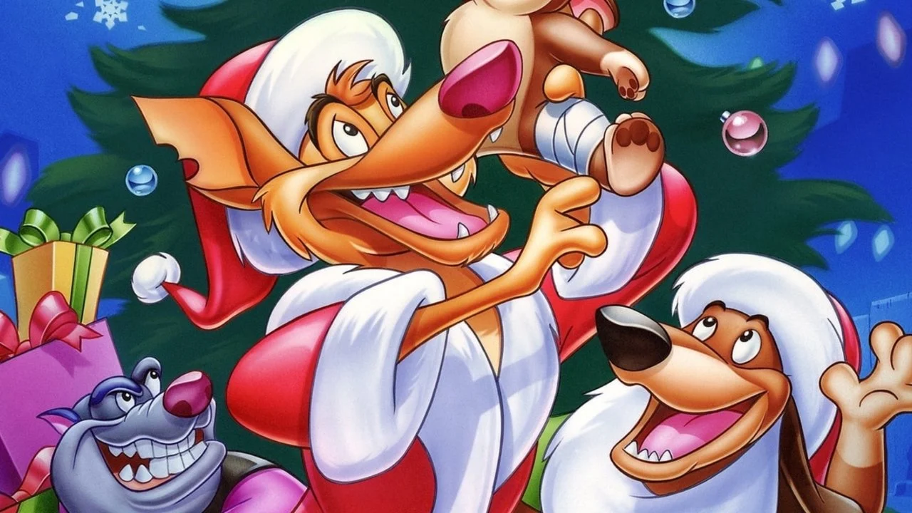 Todos Los Perros Van Al Cielo: Un Cuento De Navidad - Backdrop