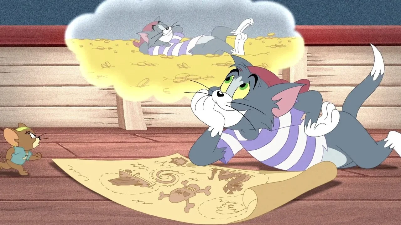 Tom y Jerry: El Tesoro del Galeón Pirata - Backdrop