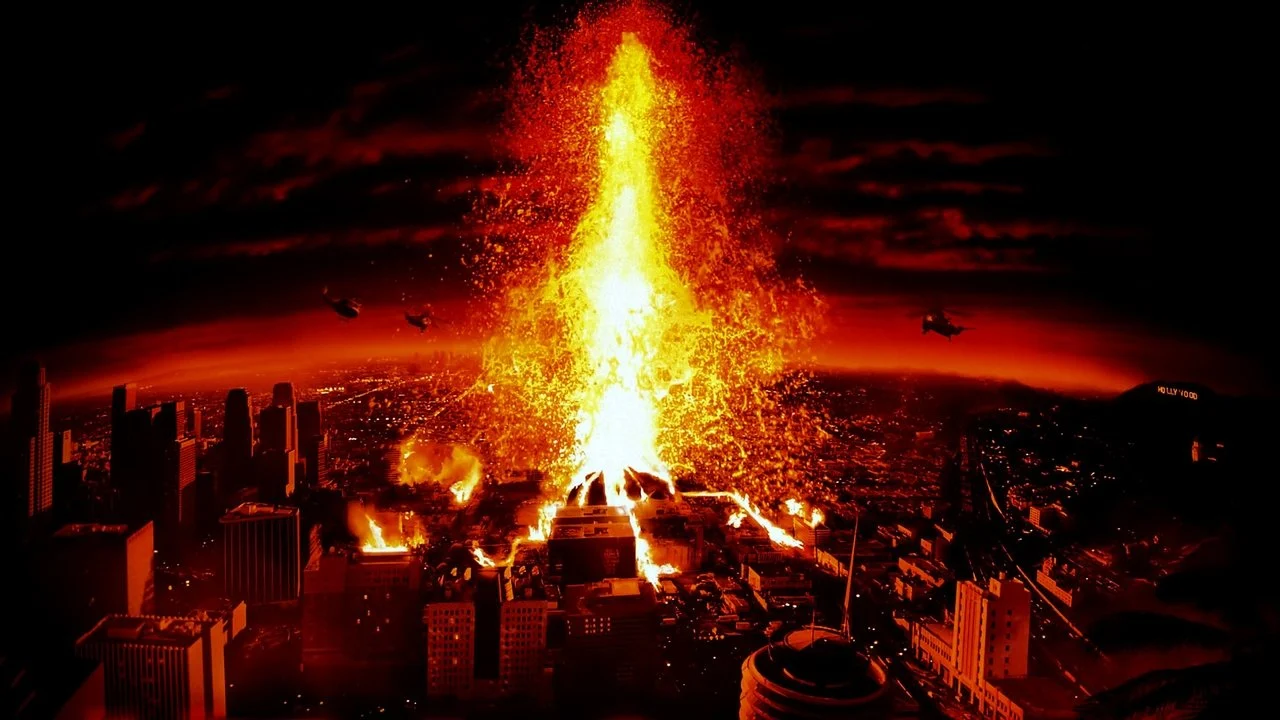 Volcano - Backdrop