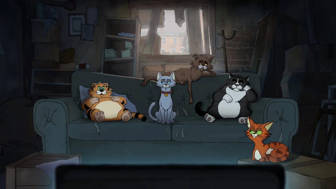 Gatos Callejeros, de Ricky Gervais - Backdrop