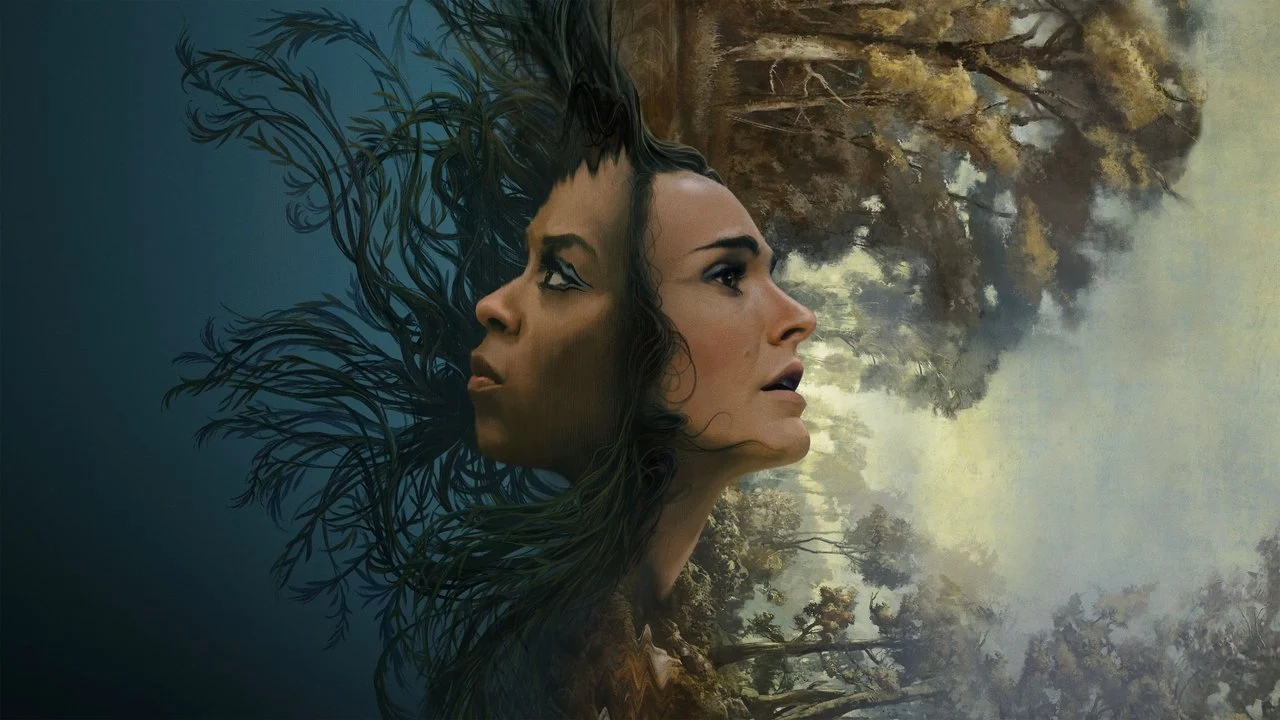 La mujer en el lago - Backdrop