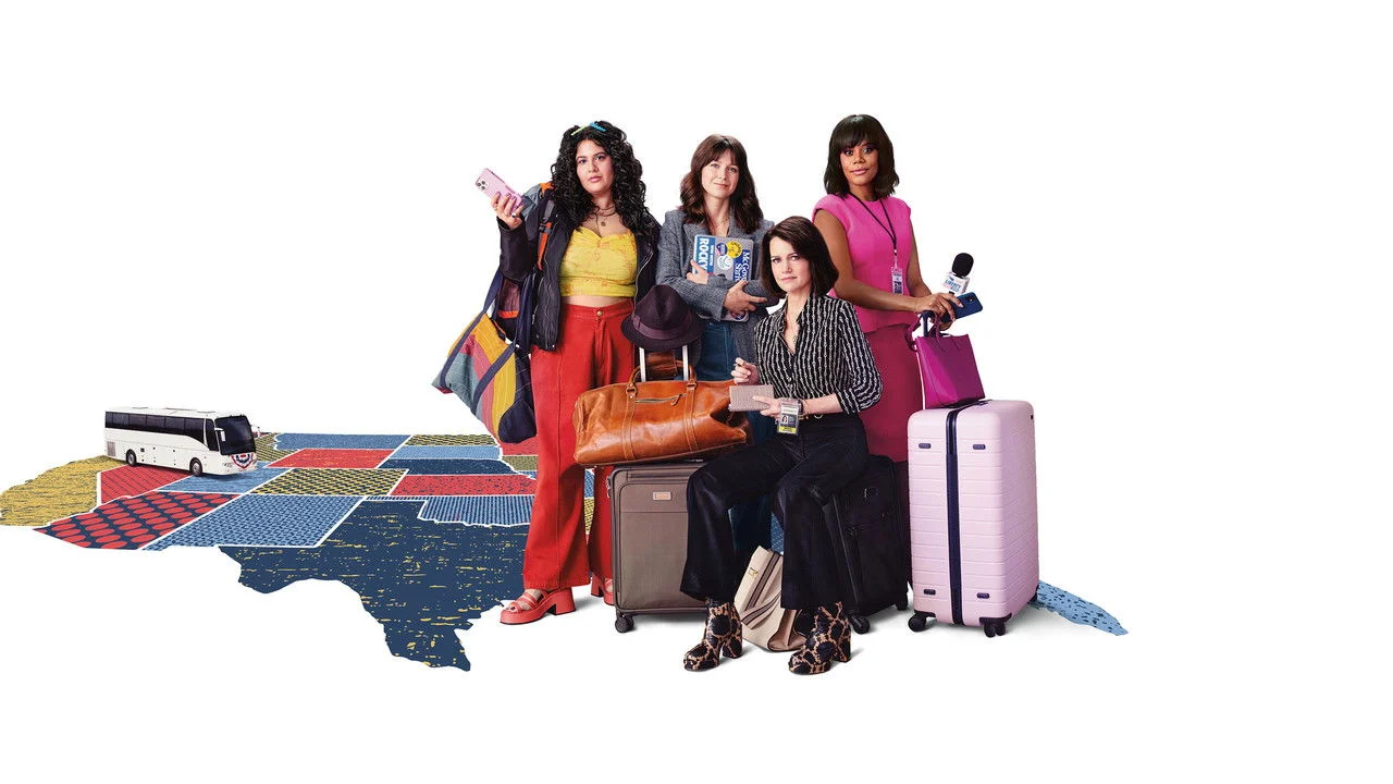 The Girls on the Bus - Backdrop